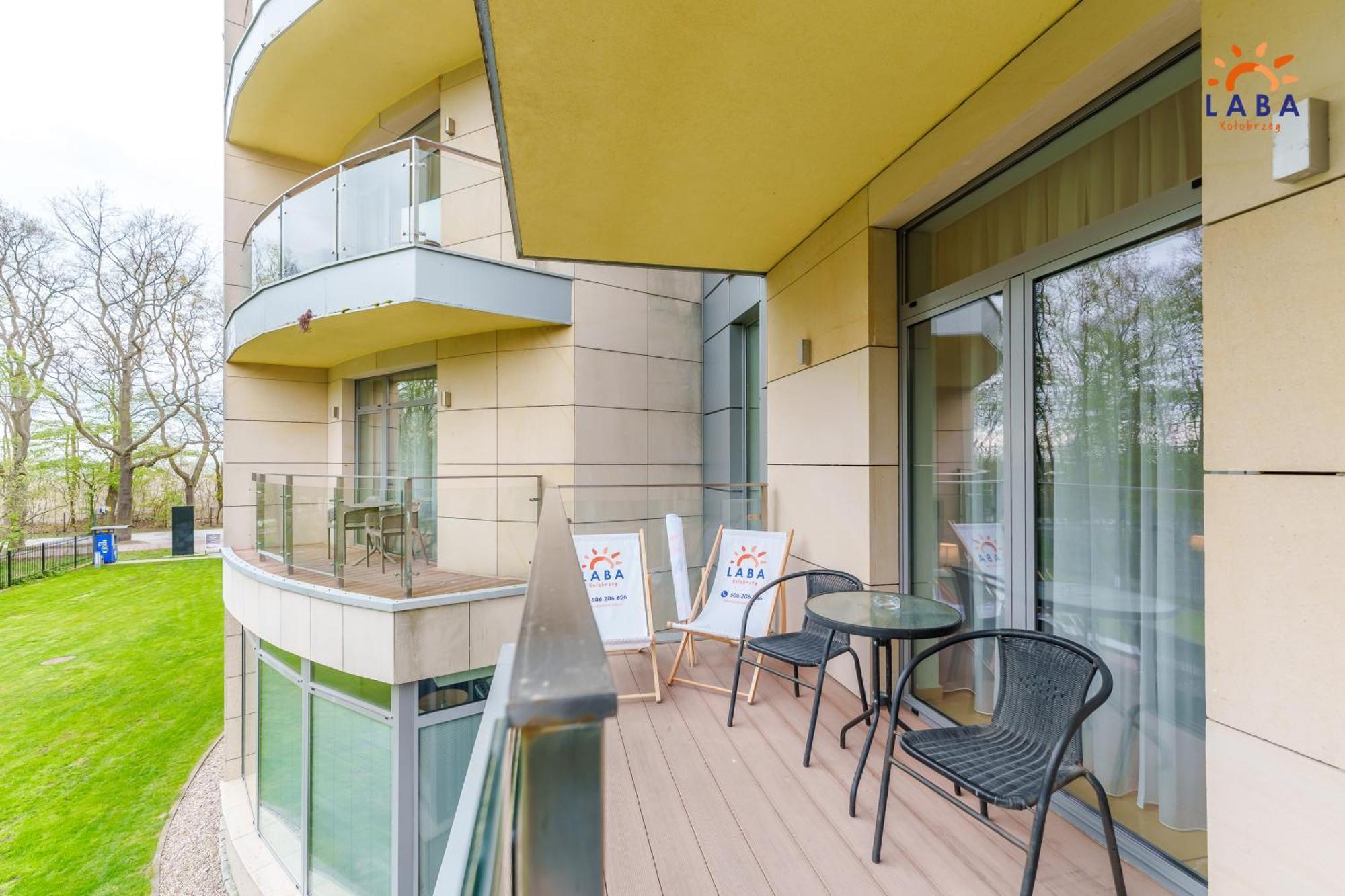 Laba Kolobrzeg Apartamenty Diune Z Parkingiem Экстерьер фото