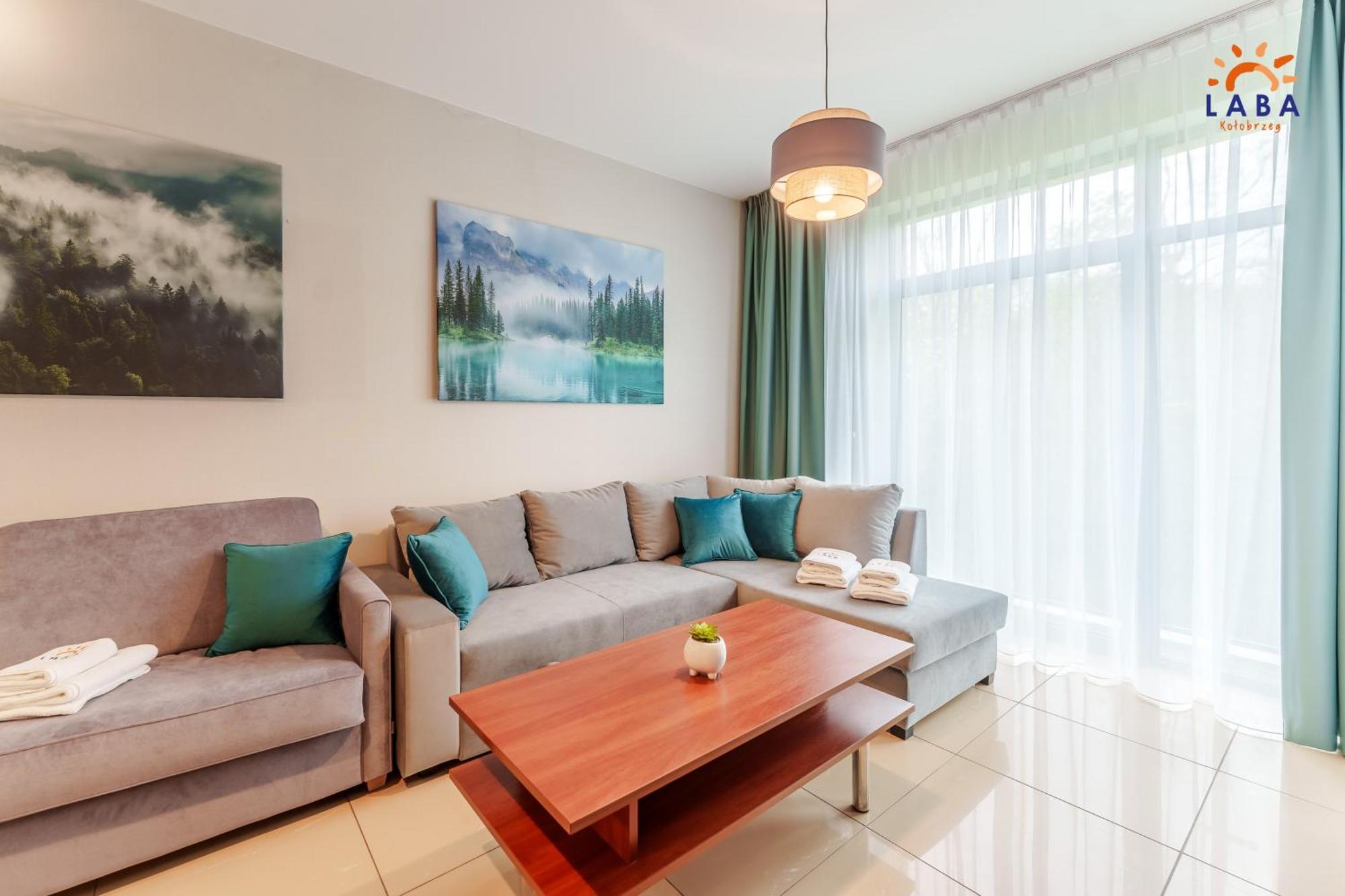Laba Kolobrzeg Apartamenty Diune Z Parkingiem Экстерьер фото
